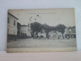 L 5360 CPA 1916 - 40 ST SEVER SUR ADOUR - PLACE DU TRIBUNAL - ANIMATION - Saint Sever