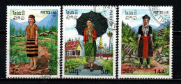 LAOS - 1987 - COSTUMI REGIONALI DA DONNA - USATI - Laos