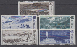 Schweden  676/80 , Xx   (A6.1670) - Unused Stamps