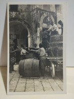 Croatia Dubrovnik Ragusa. Harvest Barrels For Wine And People With Grapes. Vendanges - Croatia