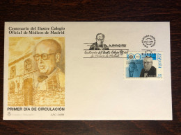 SPAIN FDC COVER 1998 YEAR DOCTOR DÍAZ HEALTH MEDICINE STAMPS - FDC