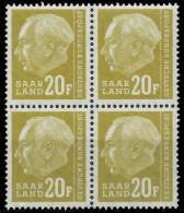 SAAR OPD 1957 Nr 417 Postfrisch VIERERBLOCK X478D06 - Neufs