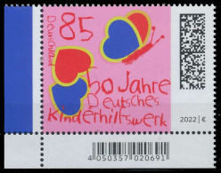 BRD BUND 2022 Nr 3676 Postfrisch ECKE-ULI X521F5E - Unused Stamps