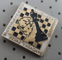 Vidmarjev Memorial Tournament Chess Federation Of Slovenia 1977 Ljubljana Portoroz Slovenia Yugoslavia Pin - Altri & Non Classificati