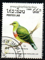 LAOS - 1988 - UCCELLO - BIRD - USATO - Laos