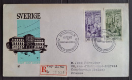 Suède 1966 N°536/37 Ob Premier Jour TB - FDC