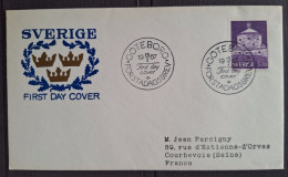 Suède 1967 N°556 Ob Premier Jour TB - FDC