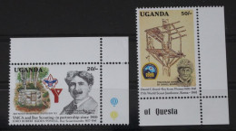 Uganda 1022-1023 Postfrisch #WH869 - Uganda (1962-...)