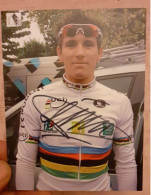 Autographe Arnaud Demare Champin Du Monde Espoirs 2011 - Radsport