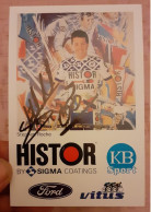 Autographe Stephen Roche Histor Sigma - Cyclisme