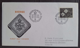 Suède 1971 N°682  Ob Premier Jour TB - FDC