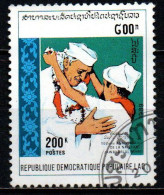 LAOS - 1989 - JAWAHARLAL NEHRU - PRESIDENTE DELL'INDIA - USATO - Laos