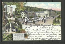 AUSTRIA Österreich Czhecia Grand Caffe Restaurant Panorama MARIENBAD Mariánské Lázně O 1905, Sent To Finland - Tschechische Republik