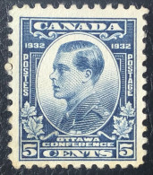 1932 Timbre Du Canada Scott 193 5 Cents Conférence D'Ottawa #180 - Ongebruikt