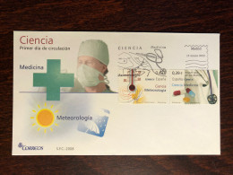 SPAIN FDC COVER 2008 YEAR MEDICAL HEALTH MEDICINE STAMPS - FDC