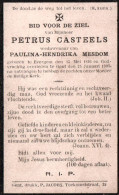 Petrus Casteels (1826-1903) - Devotieprenten