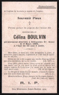 Célina Boulvin (1878-1902) - Imágenes Religiosas