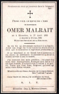 Omer Malrait (1858-1923) - Images Religieuses