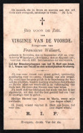 Virginie Van De Voorde (1838-1901) - Images Religieuses