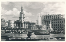 PC42095 London. Trafalgar Square And St. Martin In The Fields. Judges Ltd. No L. - Other & Unclassified