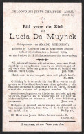 Lucia De Muynck (1831-1919) - Devotieprenten