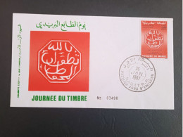 Maroc - Morocco - Marruecos - 1987 - FDC Journée Du Timbre - TTB - Marruecos (1956-...)