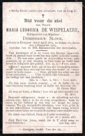 Maria Ludovica De Wispelaere (1873-1905) - Imágenes Religiosas