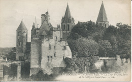 PC40913 Loches. Le Chateau Royal. La Tour D Agnes Sorel Et La Collegiale Saint O - Monde