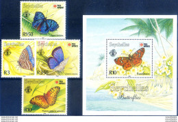 Fauna. Farfalle 1991. - Seychellen (1976-...)