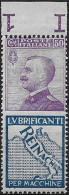 1924-25 Italia Pubblicitari 50c. Reinach Bf MNH Sassone N. 14 - Other & Unclassified