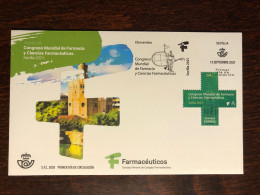 SPAIN FDC COVER 2020 YEAR PHARMACY PHARMACOLOGY PHARMACEUTICAL HEALTH MEDICINE STAMPS - FDC