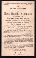 Maria Mathildis Meirlaen (1854-1913) - Images Religieuses