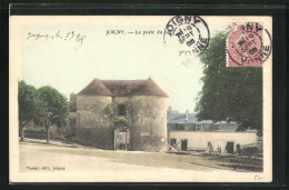 CPA Joigny, La Porte Du Bois  - Joigny