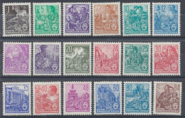 DDR, MiNr. 405-422, Postfrisch - Unused Stamps
