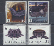 Lettland, MiNr. 727-730, Postfrisch - Latvia