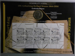 BRD, Numisblatt 3/2014, Richard Strauss - Other & Unclassified