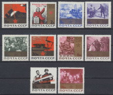 Sowjetunion, MiNr. 3051-3060, Postfrisch - Altri & Non Classificati