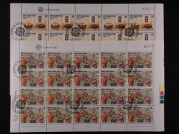 Zypern, MiNr. 566-567, Bögen, Gestempelt - Unused Stamps