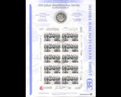 BRD, Numisblatt 1/1998, Westfälischer Friede - Andere & Zonder Classificatie