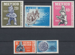 Mexiko, MiNr. 1192-1196, Postfrisch - Mexique