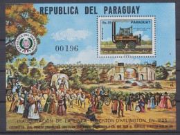 Paraguay, Eisenbahn, MiNr. Block 271 - Paraguay