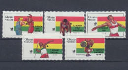 Ghana, Michel Nr. 1231-1235 A, Postfrisch - Ghana (1957-...)