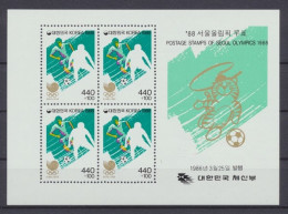 Korea-Süd, Olympiade, MiNr. Block 512, Postfrisch - Korea, South