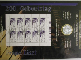 BRD, Numisblatt 1/2011, 200. Geb. Franz Liszt - Altri & Non Classificati