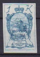 LIECHTENSTEIN  1920  STEMMA O VEDUTE DEL CASTELLO DI VADUZ  UNIF. 24  MNH  XF - Ungebraucht