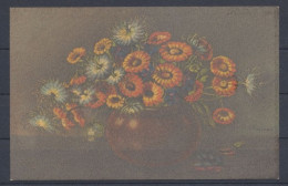 Künstlerkarte Nr. 863, Wenau - Pastell - Blumen