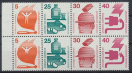 Deutschland (BRD), Michel Nr. H-Blatt 24 RLV II, Postfrisch/MNH - Se-Tenant