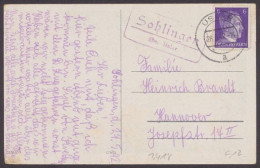 Sohlingen über Uslar, Landpoststempel Auf Bedarfskarte, 1942 - Autres & Non Classés