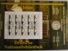 BRD, Numisblatt 4/2012, 100 Jahre Deutsche Nationalbibliothek - Other & Unclassified