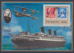 Paraguay, Schiffe, MiNr. Block 342, Postfrisch - Paraguay